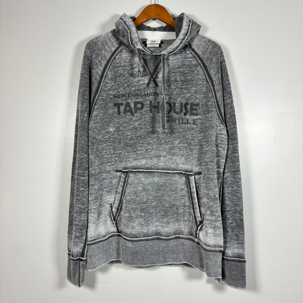 Hoodie XL Tap House Grille Acid Wash Raglan Pullover Gorp Brewery Hooksett, NH